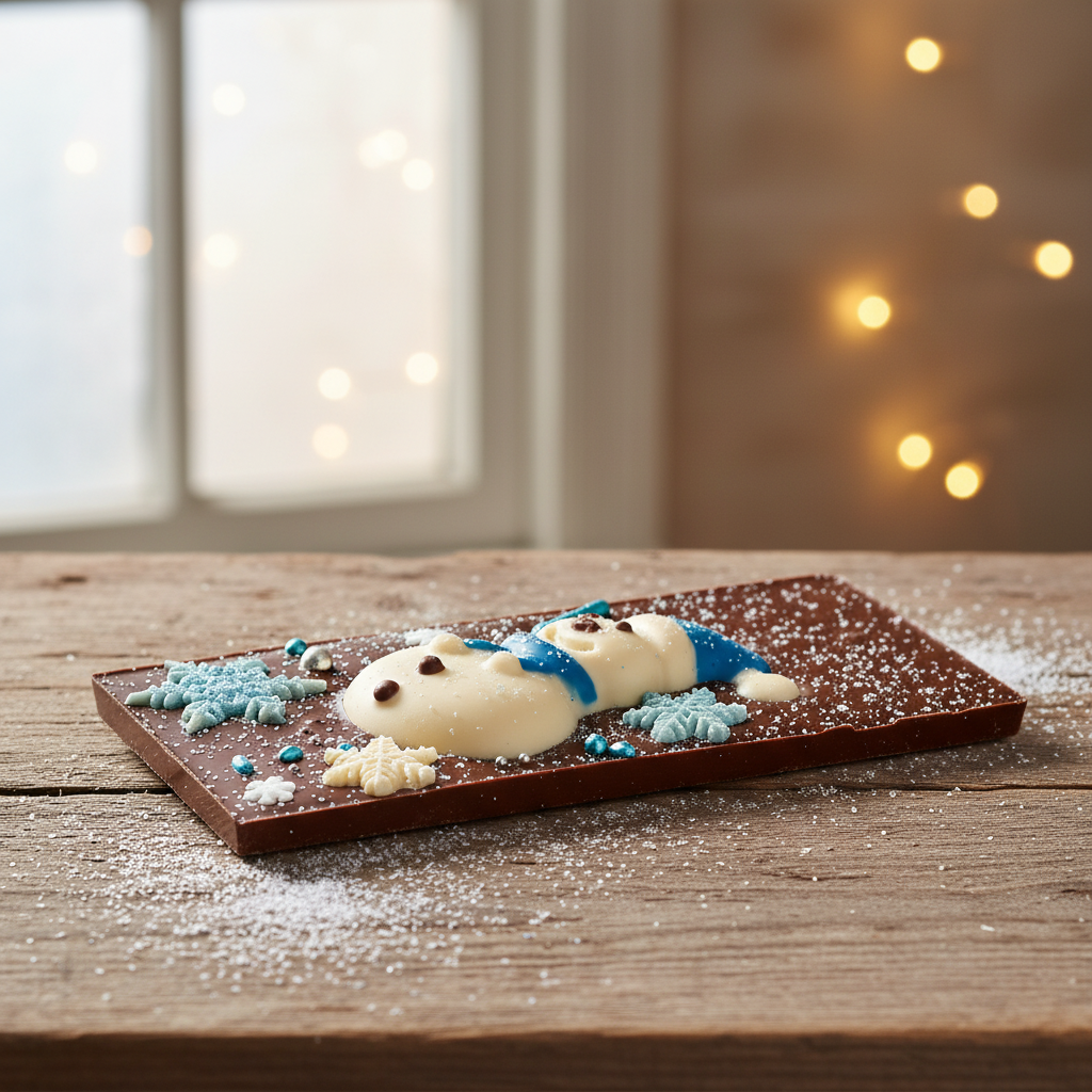 Zwarte chocolade winterreep 120g