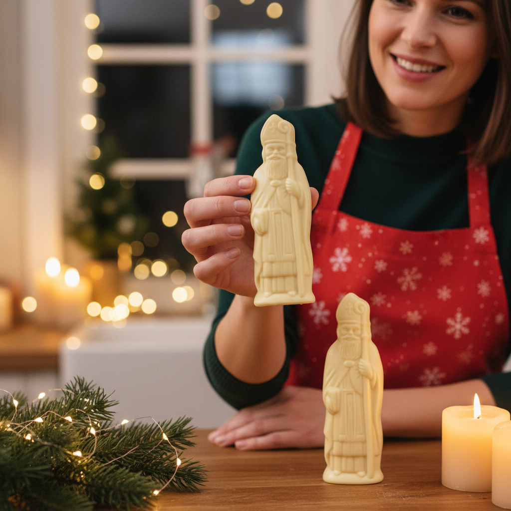 Witte chocolade sinterklaas caraques 2x35g