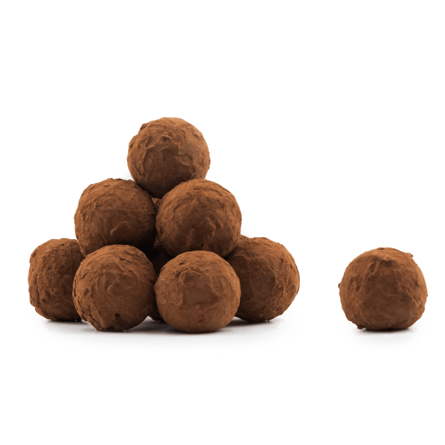 Zakje Belgische truffels met cacao 160g