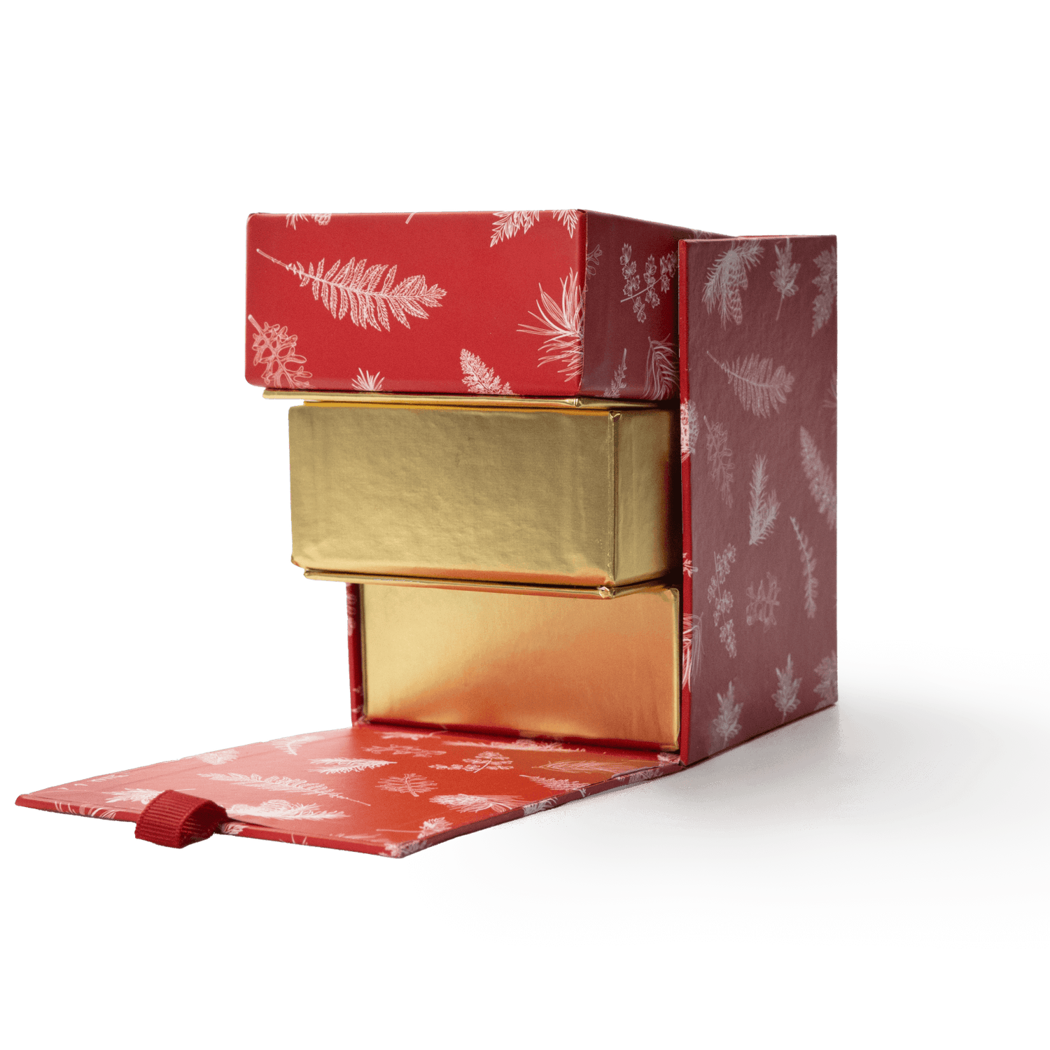 Kerst rode doos 12 pralines 180 Grs