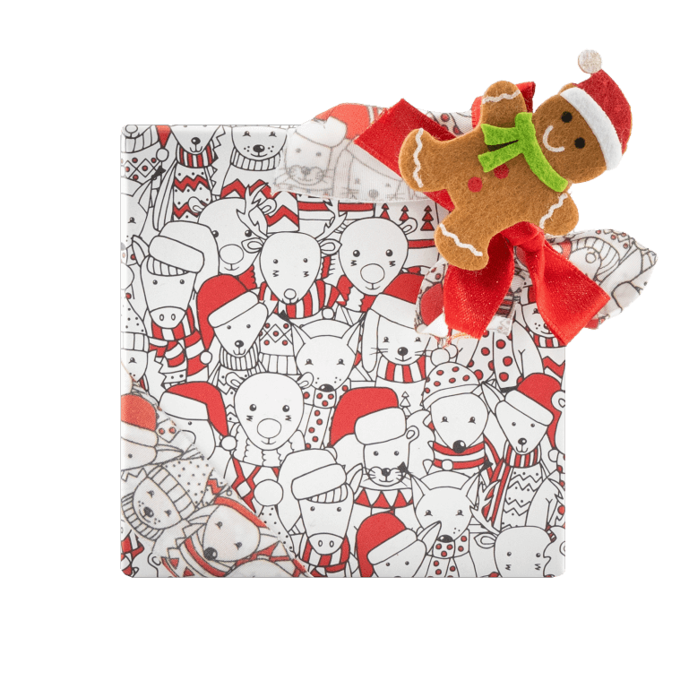 Kerstdoos 9 pralines 135g