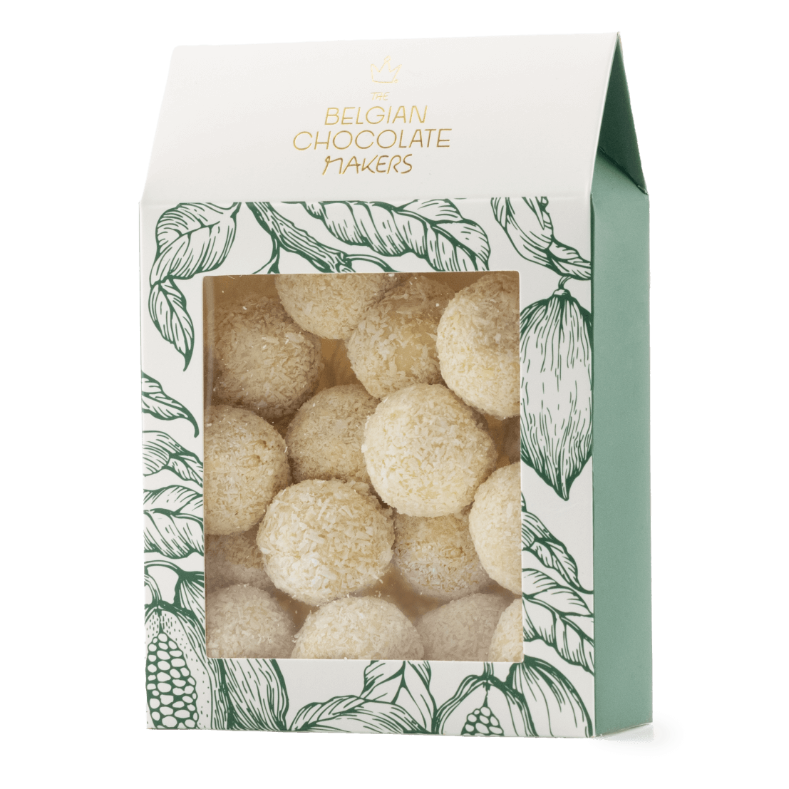 Zakje Belgische truffels met kokoslaag 160g