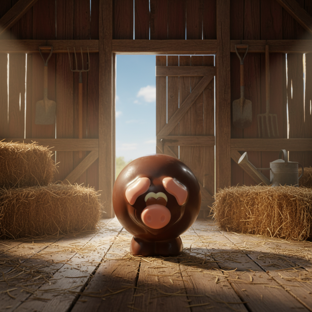 Melkchocolade varken 130g