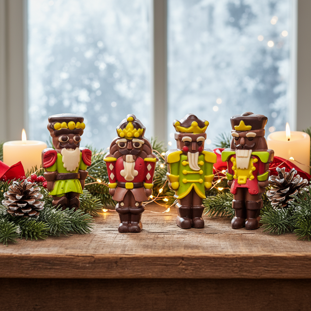 Kerst notenkraker soldaat 130 Grs (melk)