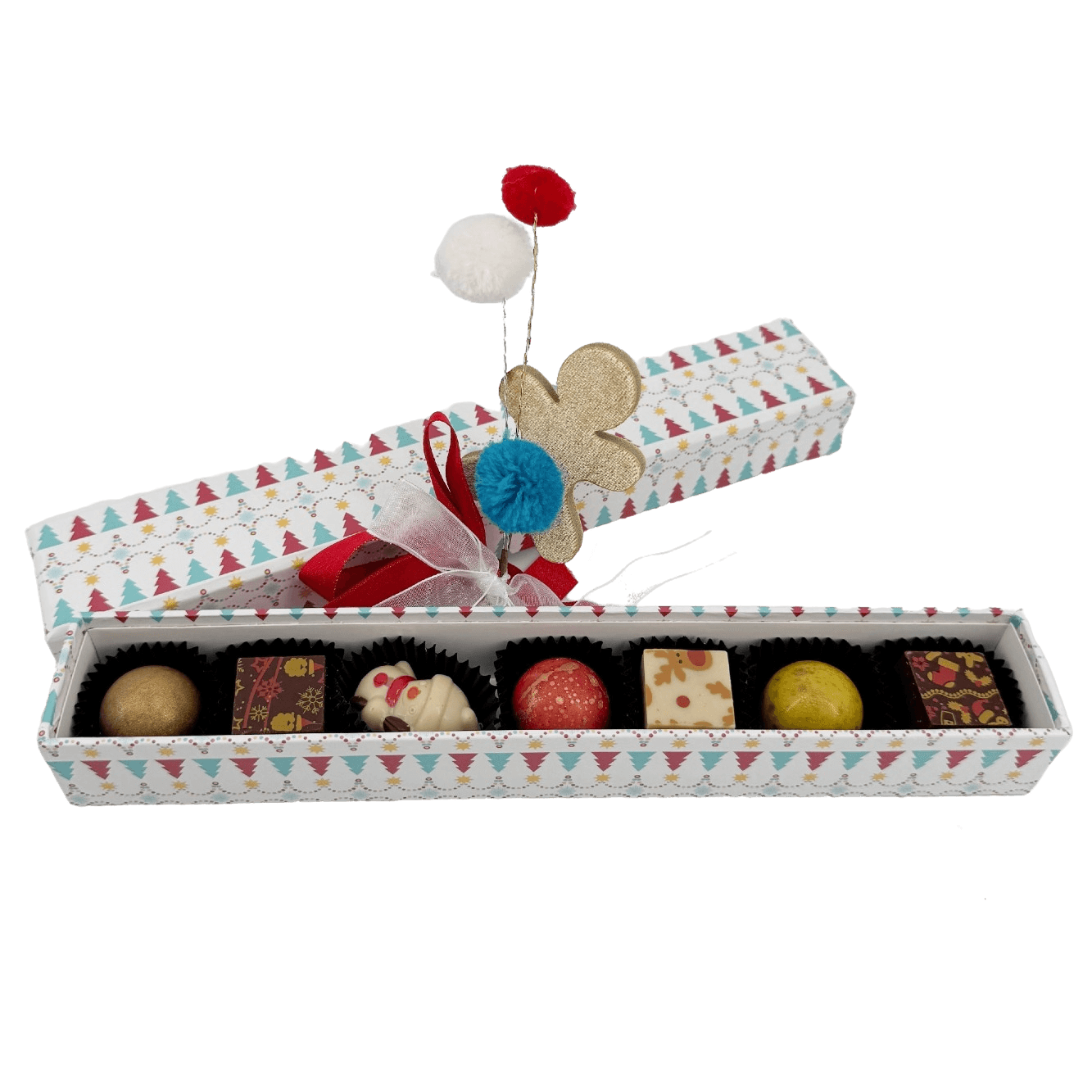 Kerstdoos mijn berenvriend 7 pralines 105g