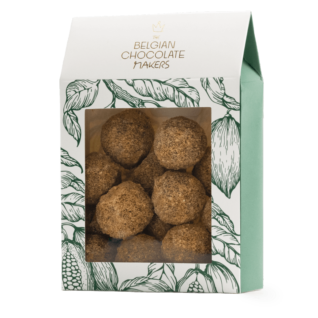 Zakje Belgische truffels met speculaaslaag 160g