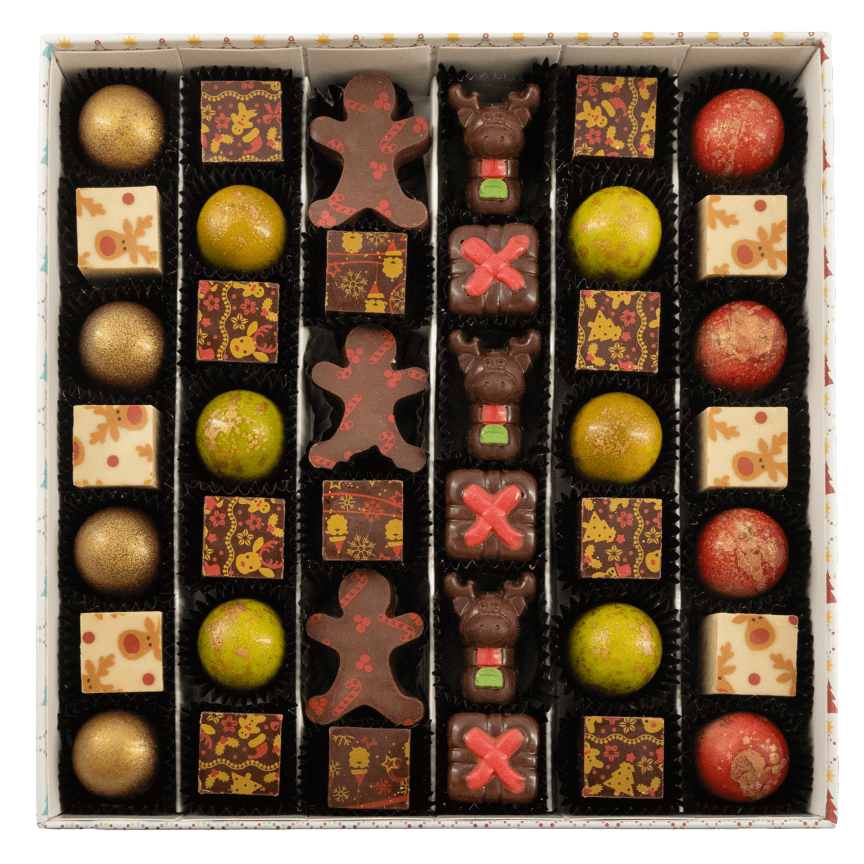 Kerstdoos mijn berenvriend 40 pralines 570g