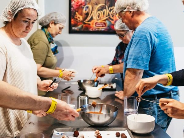 Public chocolate workshop