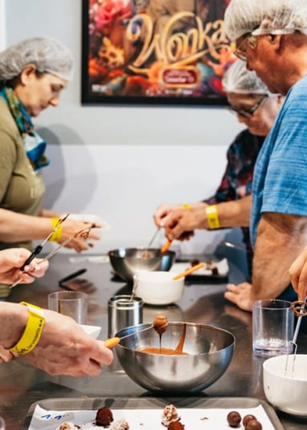 Public chocolate workshop